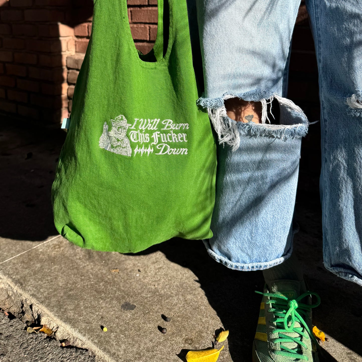‘Burn this Fucker Down’ Tote