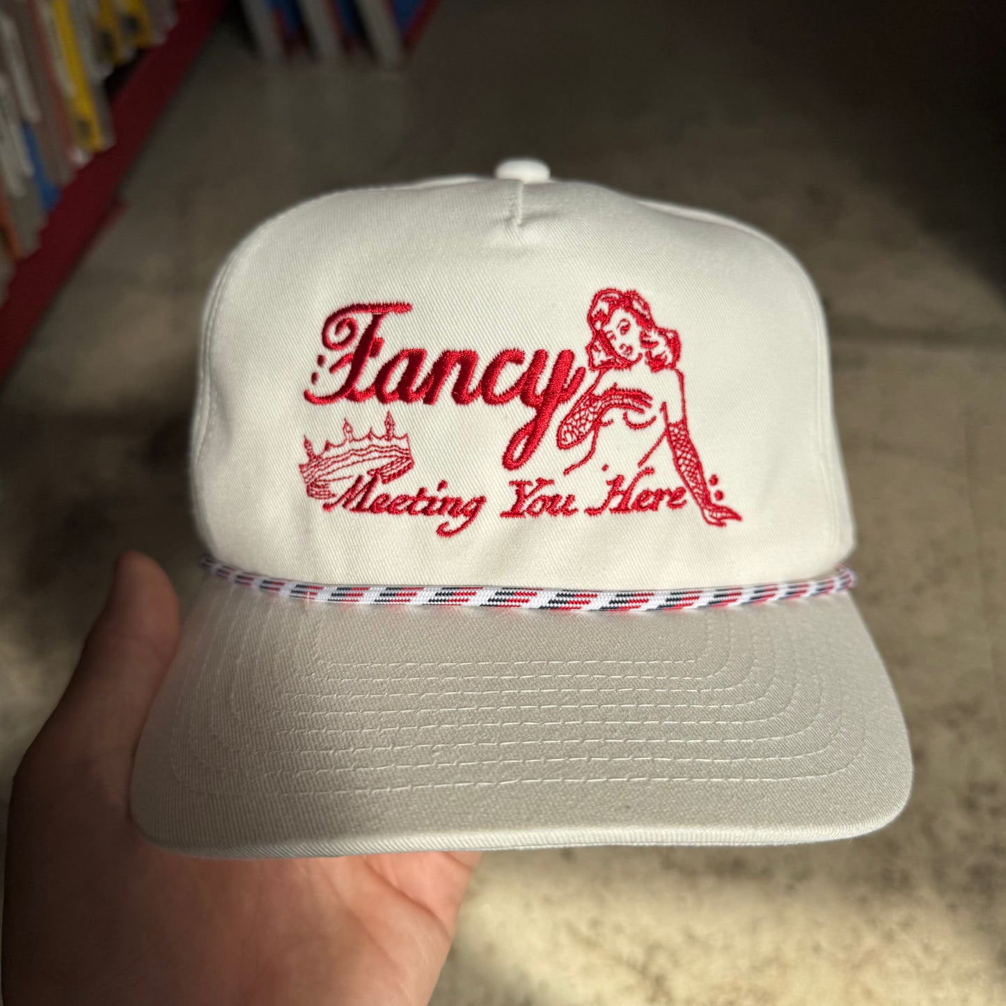 ‘Fancy Meeting You Here’ Hat