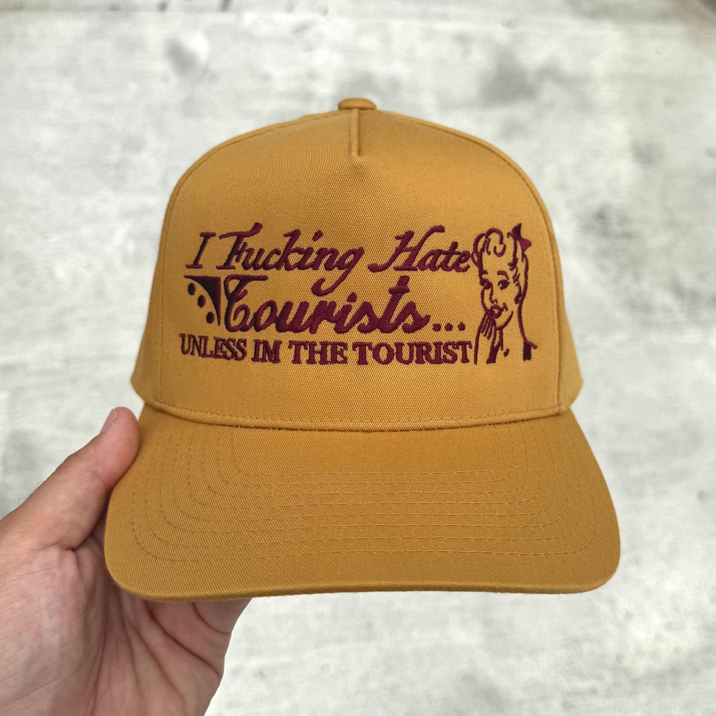 ‘I Hate Tourists’ Hat
