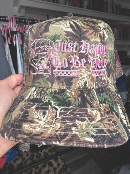 ‘Happy To Be Here’ Hat