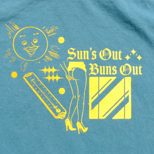 'Suns Out, Buns Out' Top
