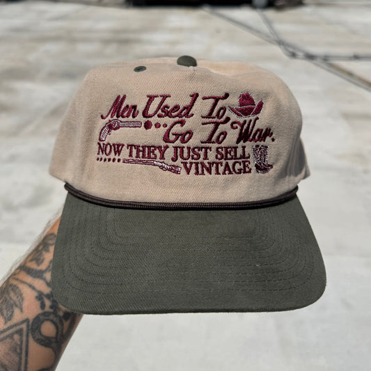 ‘Men Used To Go To War' Hat