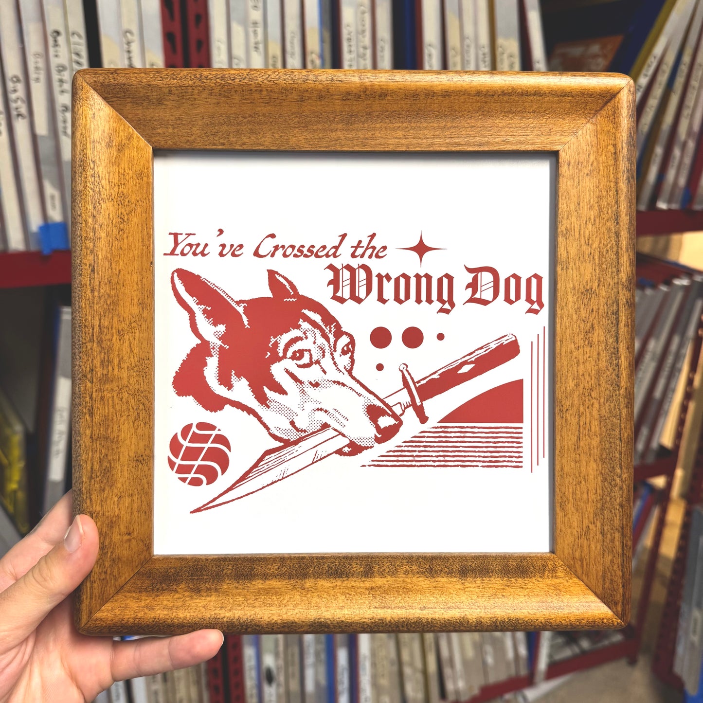 ‘Wrong Dog’ Fine Art Print