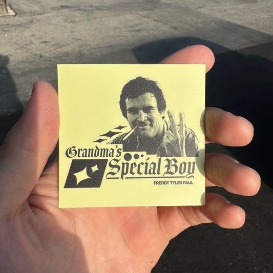 'Grandma’s Boy' Sticker