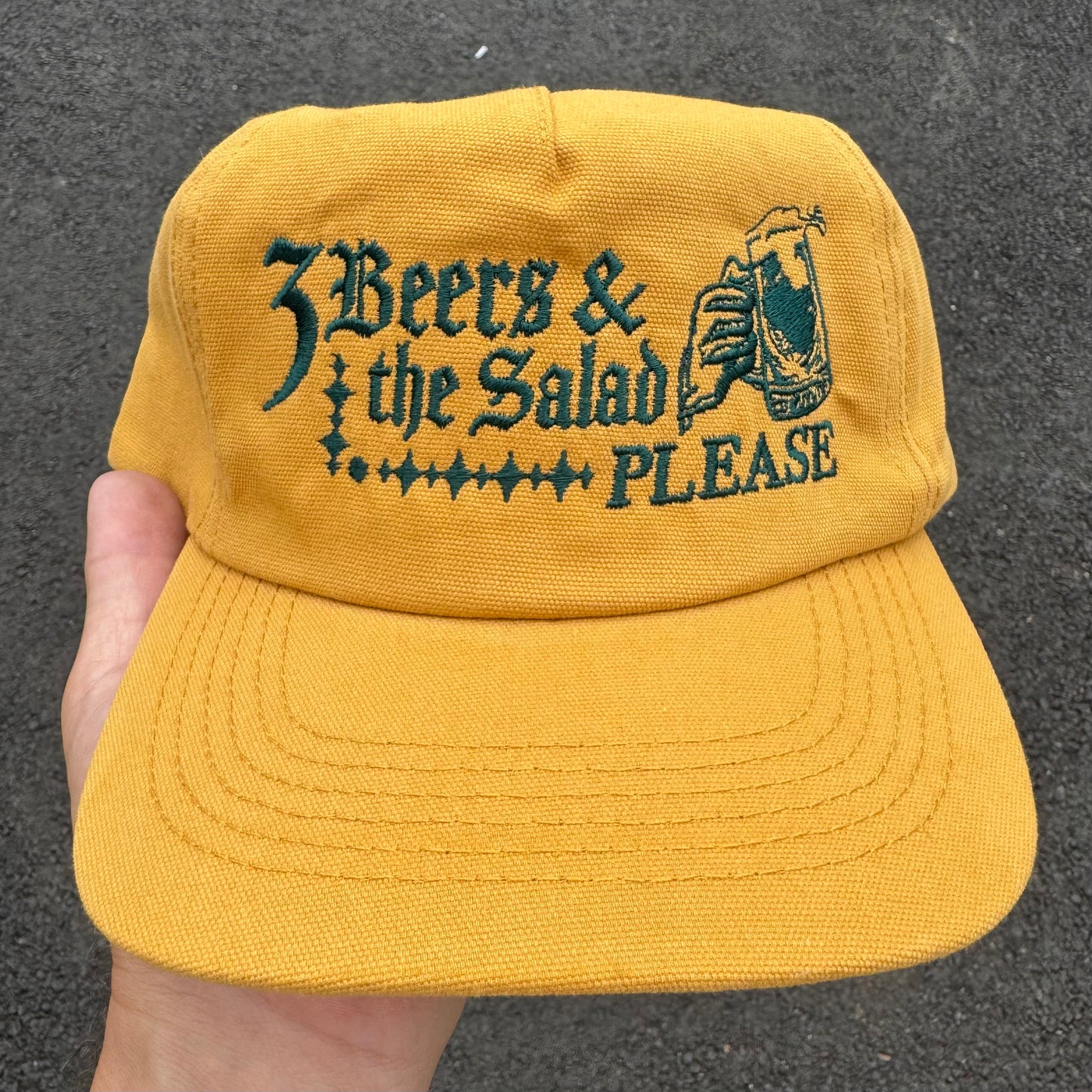 ‘3 Beers & the Salad’ Hat