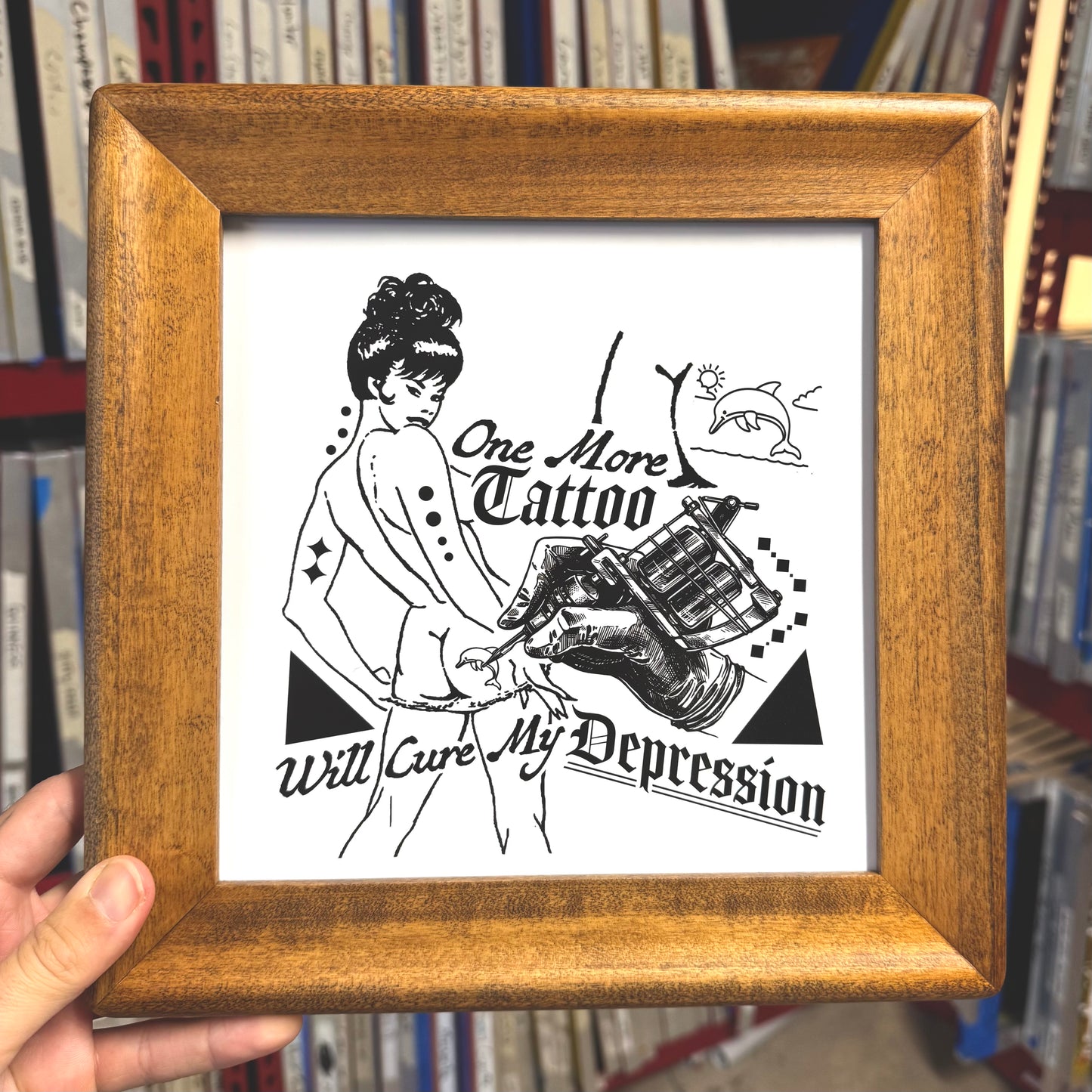 Tattoo Depression' Fine Art Print