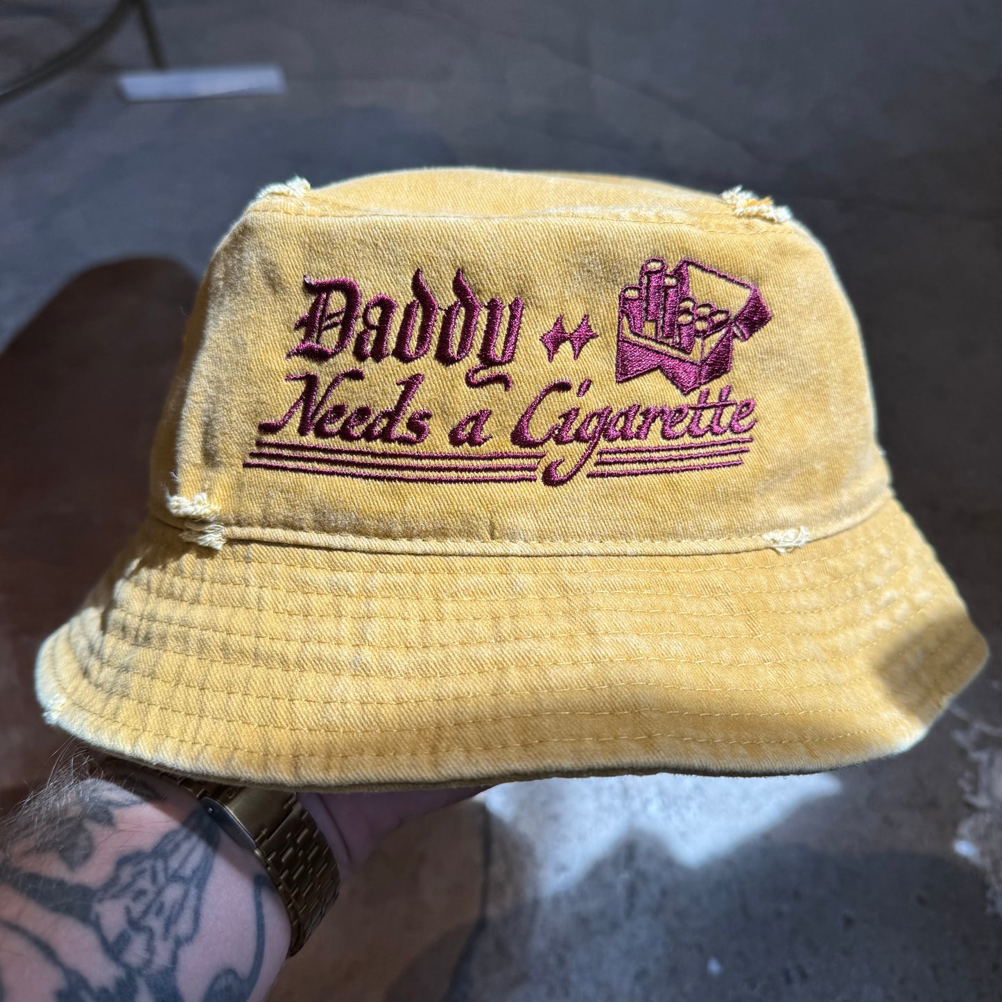 ‘Daddy Needs a Cigarette’ Hat