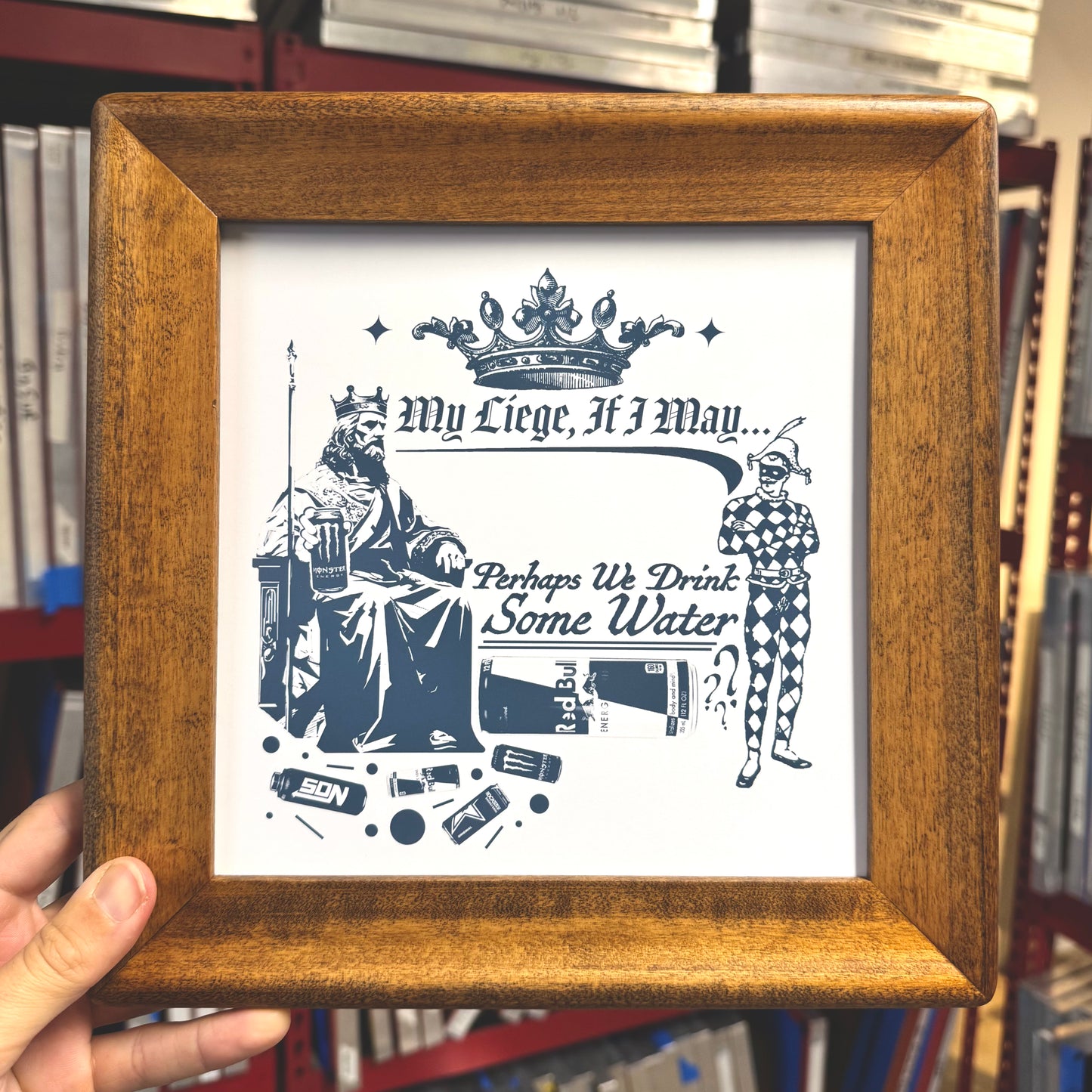 ‘My Liege' Fine Art Print