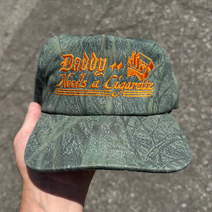 cigarette hat Daddy Needs a Snapback Made to Order Hat July and August Daddy Needs a Cigarette Hat