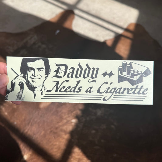 ‘Daddy Cig’ Sticker
