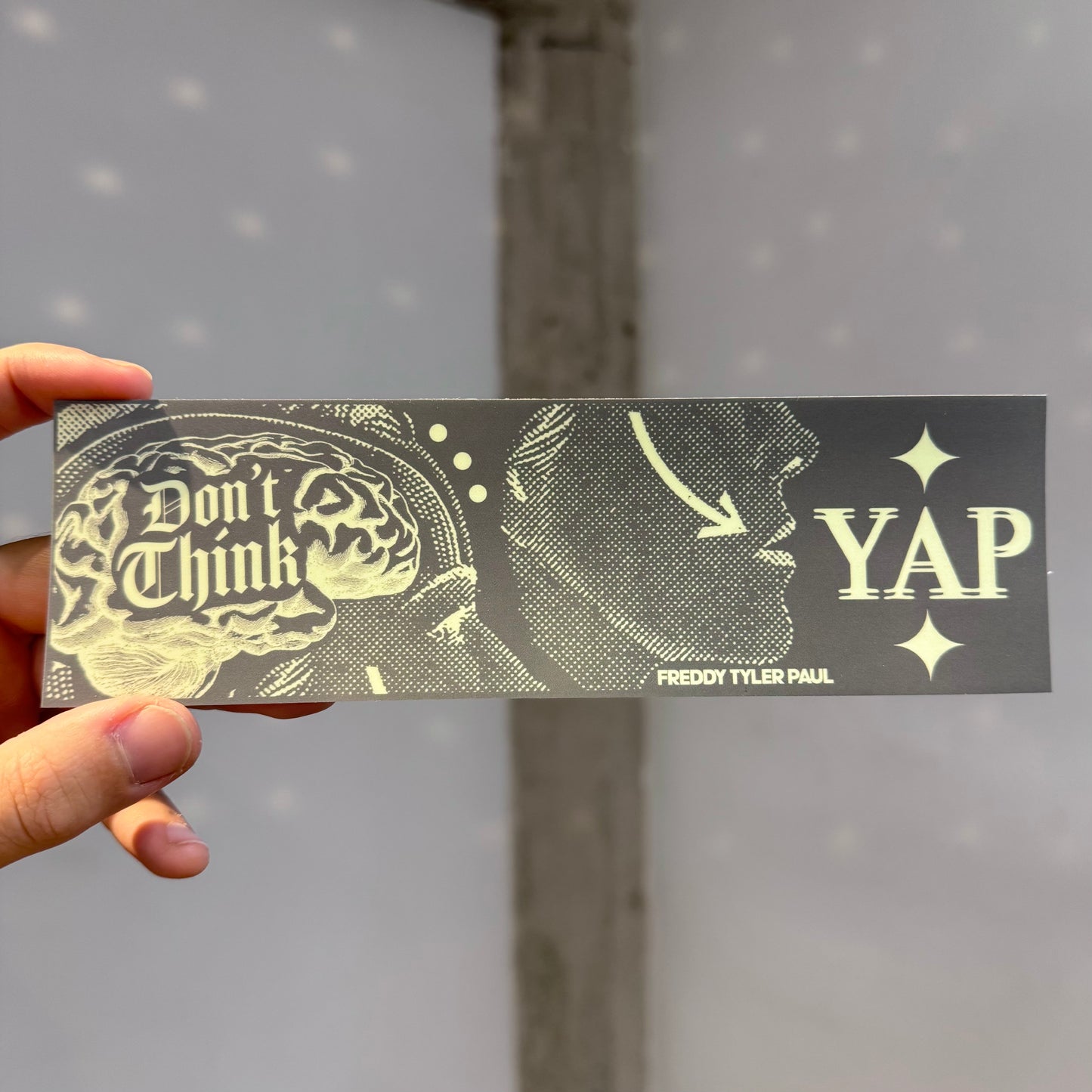 ‘YAP’ Bumper Sticker