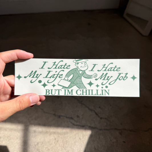 ‘Chillin’ Sticker