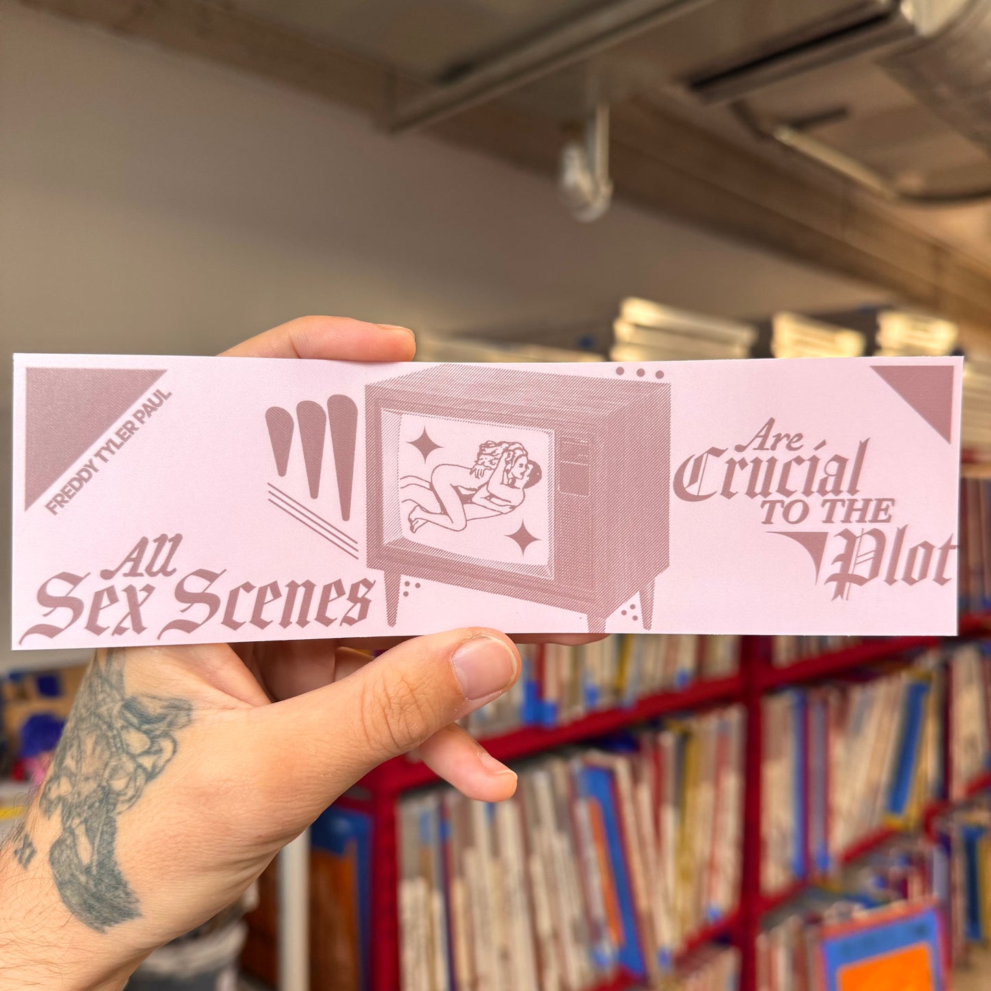 ‘Sex Scenes’ Bumper Sticker