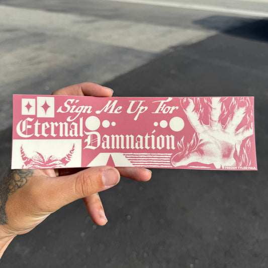 'Eternal Damnation' Sticker