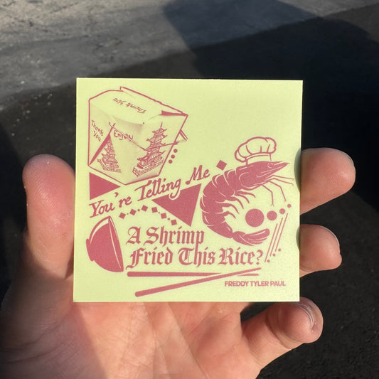 'Shrimp Fried Rice' Sticker