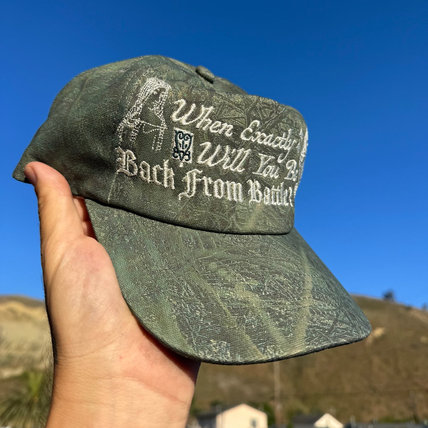 'Back From Battle’ Hat