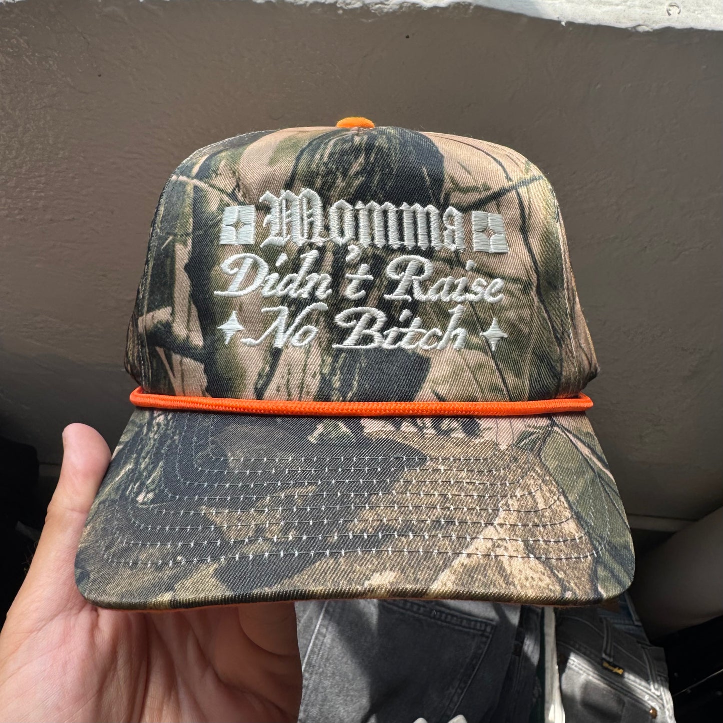 'Momma Didn’t Raise No Bitch’ Hat