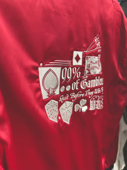 'Gamblers' Light Satin Jacket