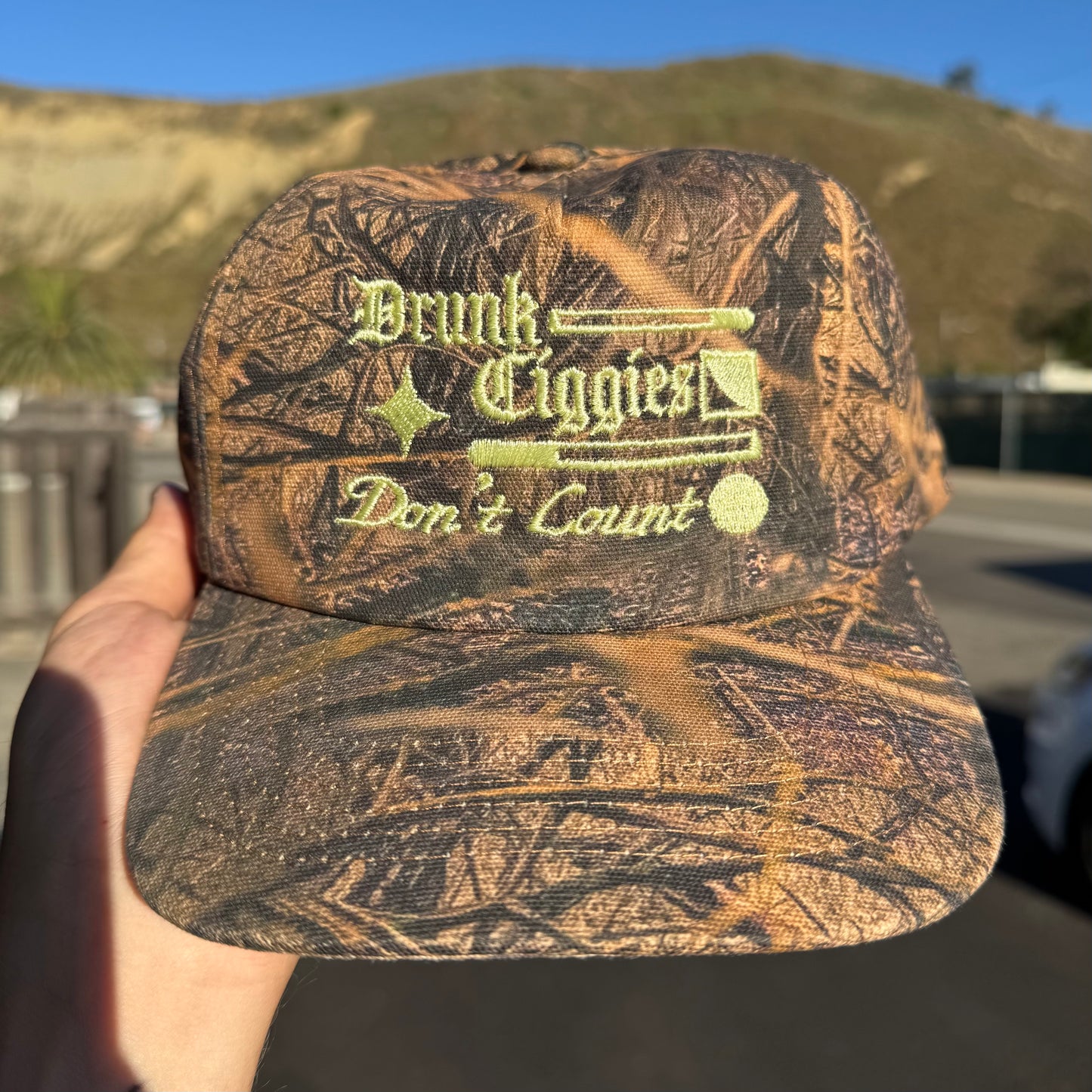 'Drunk Ciggies’ Hat