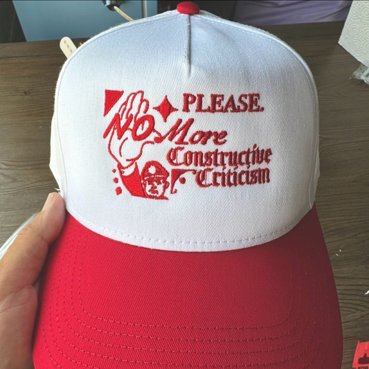 'Constructive Criticism’ Hat