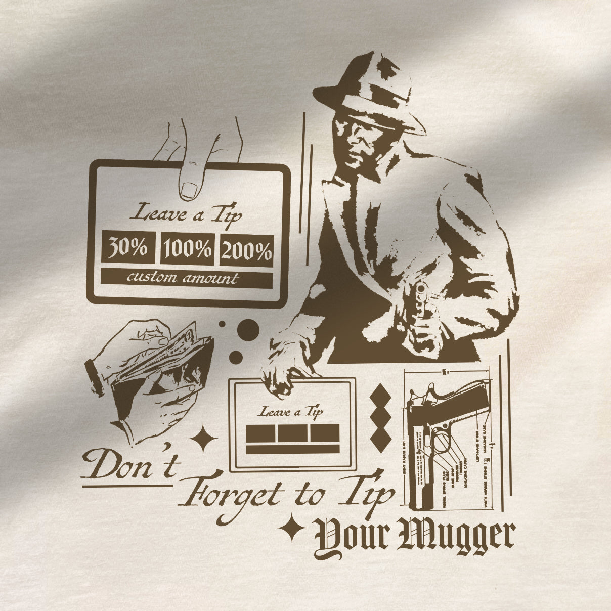 'Tip Your Mugger’ Top