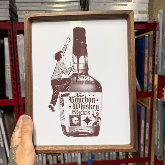 'Bourbon for Kids' Fine Art Print