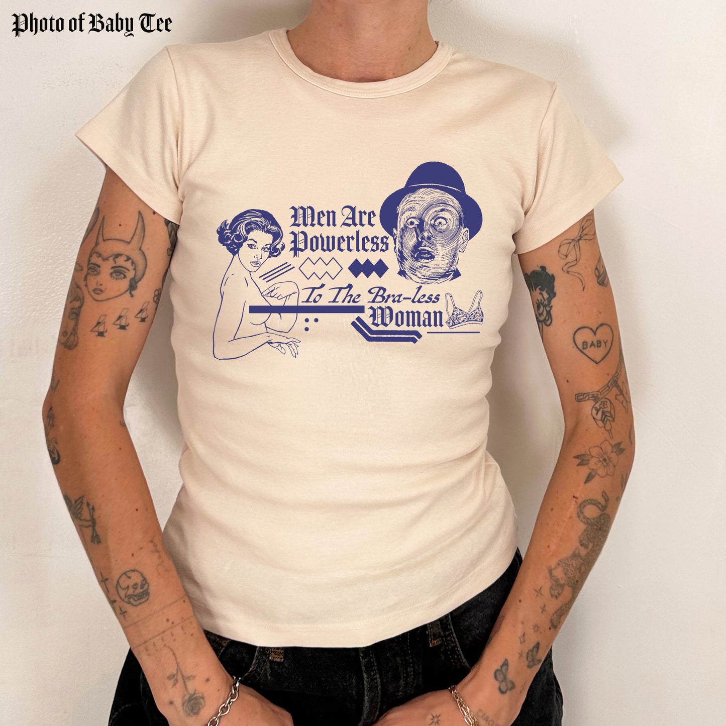 'The Bra-less Woman' Top