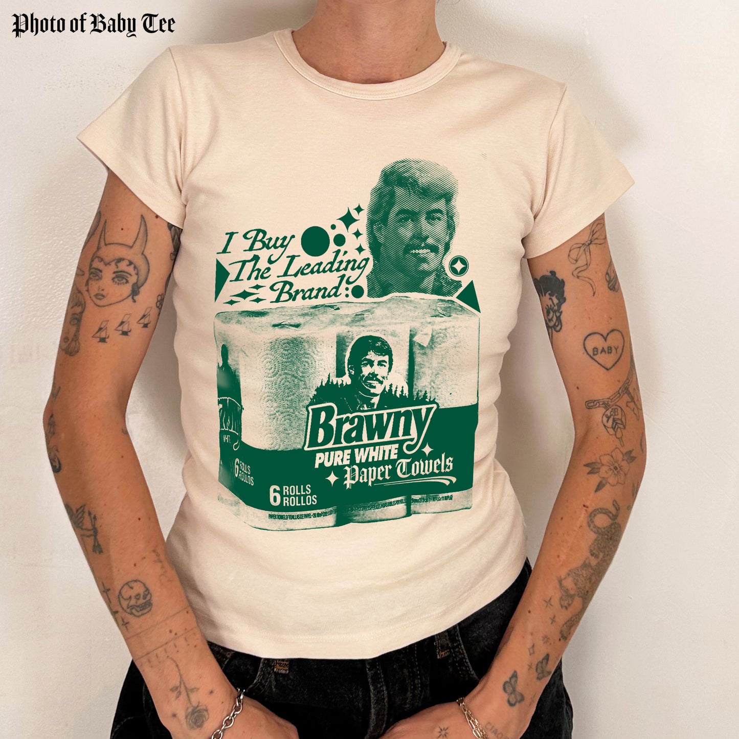 ‘Brawny, The Leading Brand’ Top