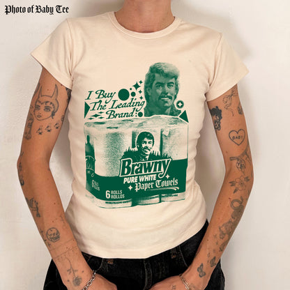 ‘Brawny, The Leading Brand’ Top