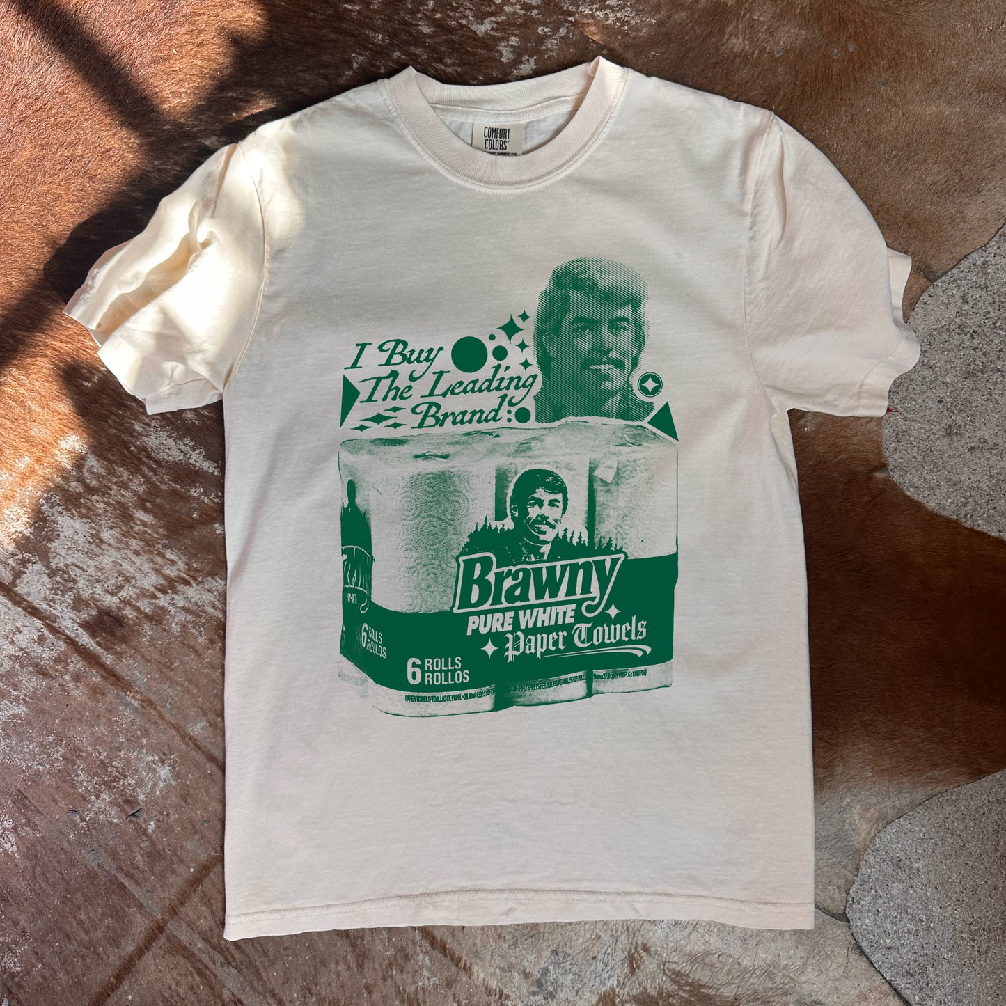 ‘Brawny, The Leading Brand’ Top