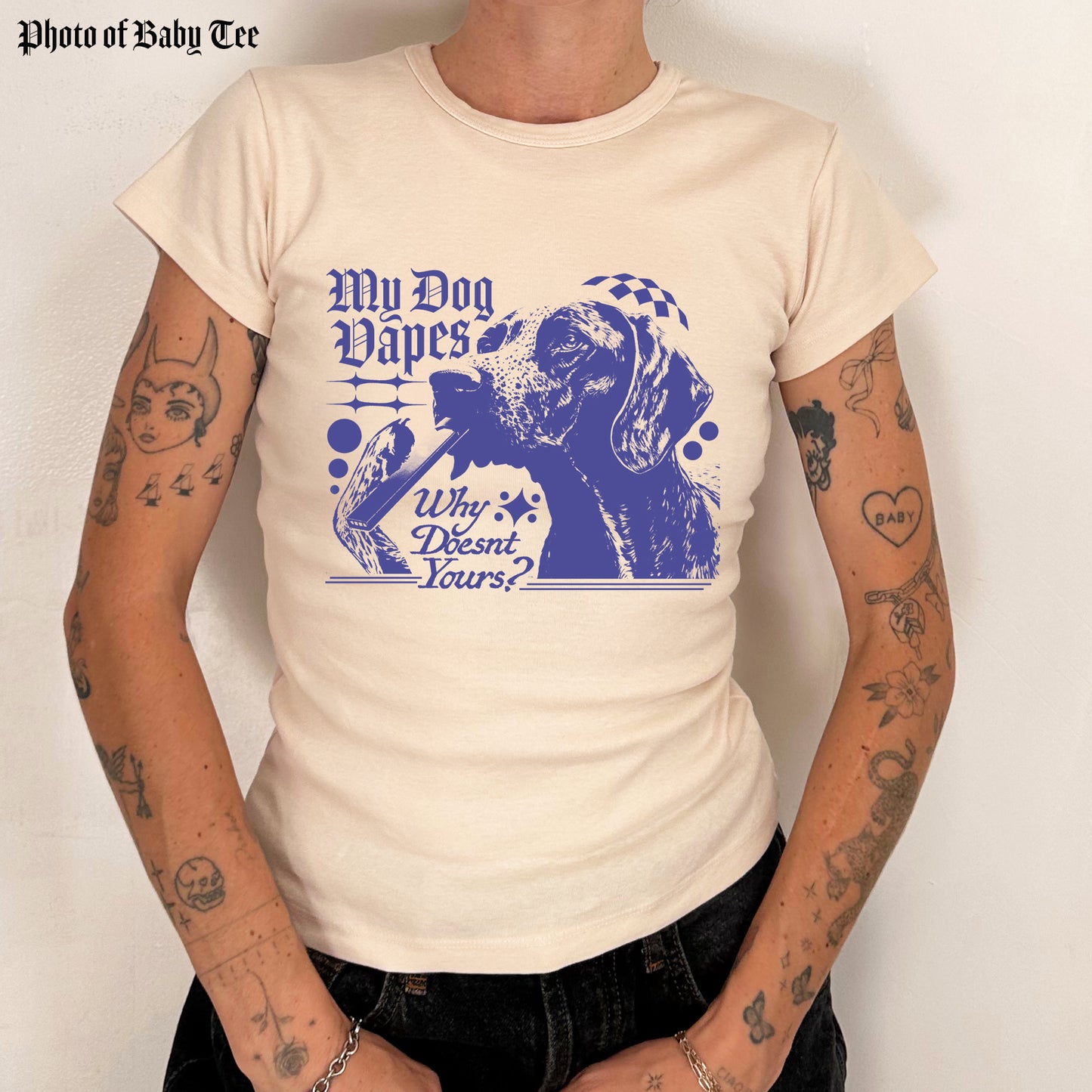 'My Dog Vapes’ Top