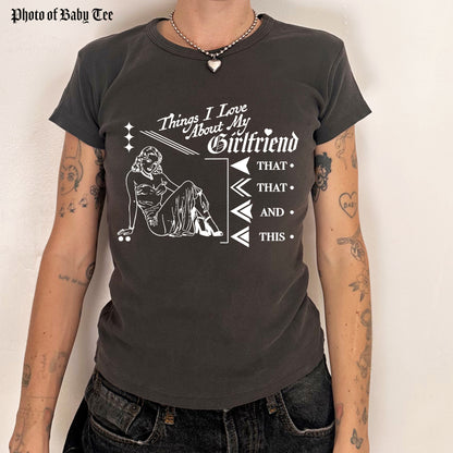 ‘Things I Love About My Girlfriend' Top