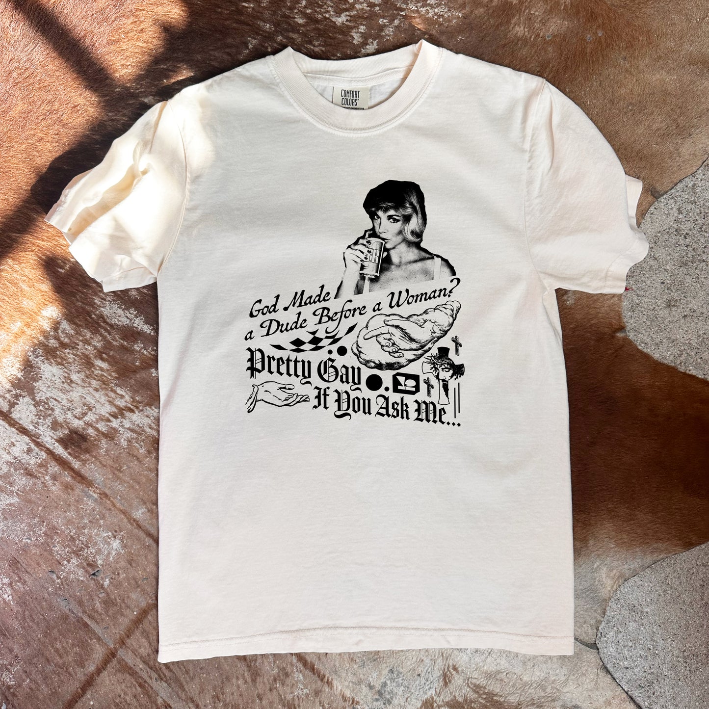 'God Made a Dude' Top