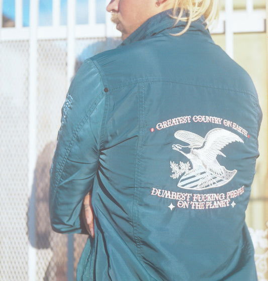 'Greatest Country' Moto Jacket