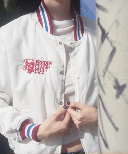 'Wrong Dog' Letterman Bomber Jacket