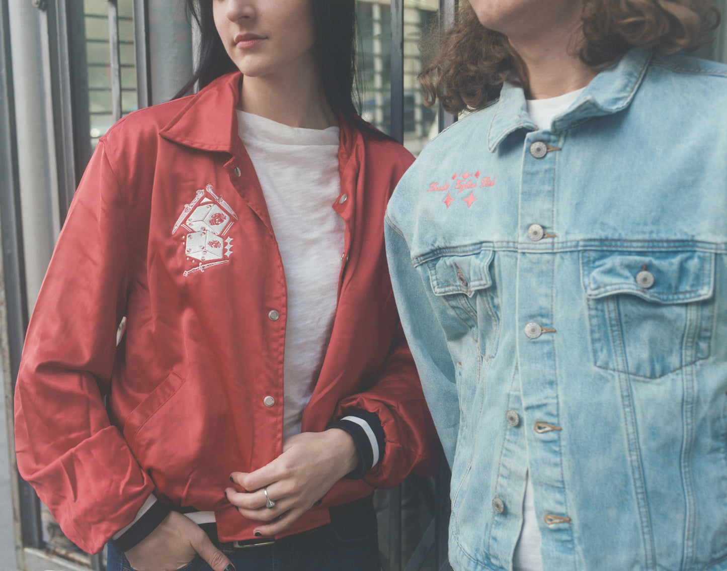 'Gamblers' Light Satin Jacket