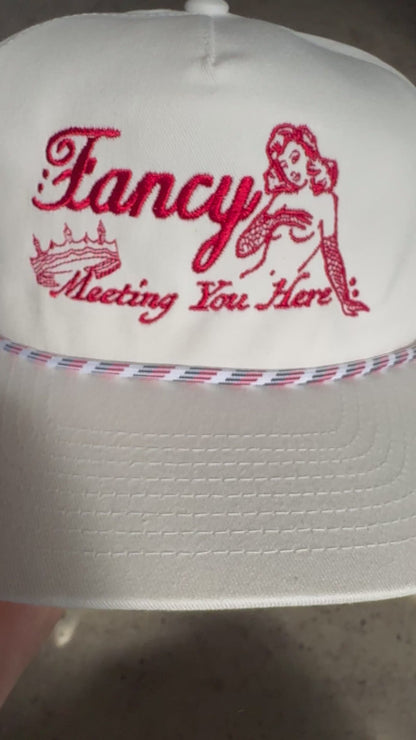 ‘Fancy Meeting You Here’ Hat