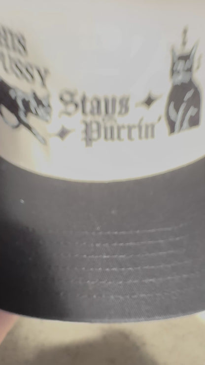 ‘Pussy Stays Purrin’ Hat
