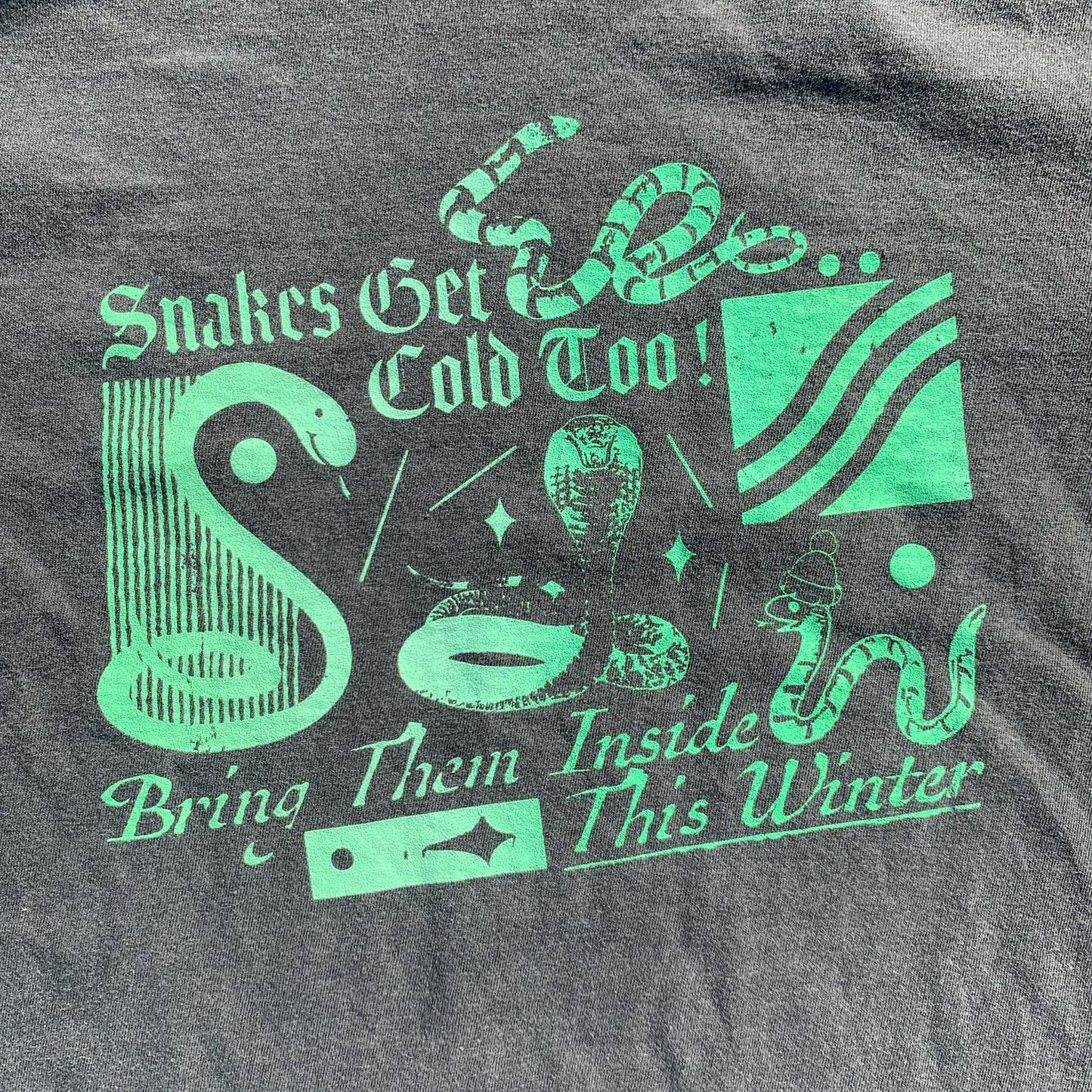 'Snakes Get Cold Too' Top