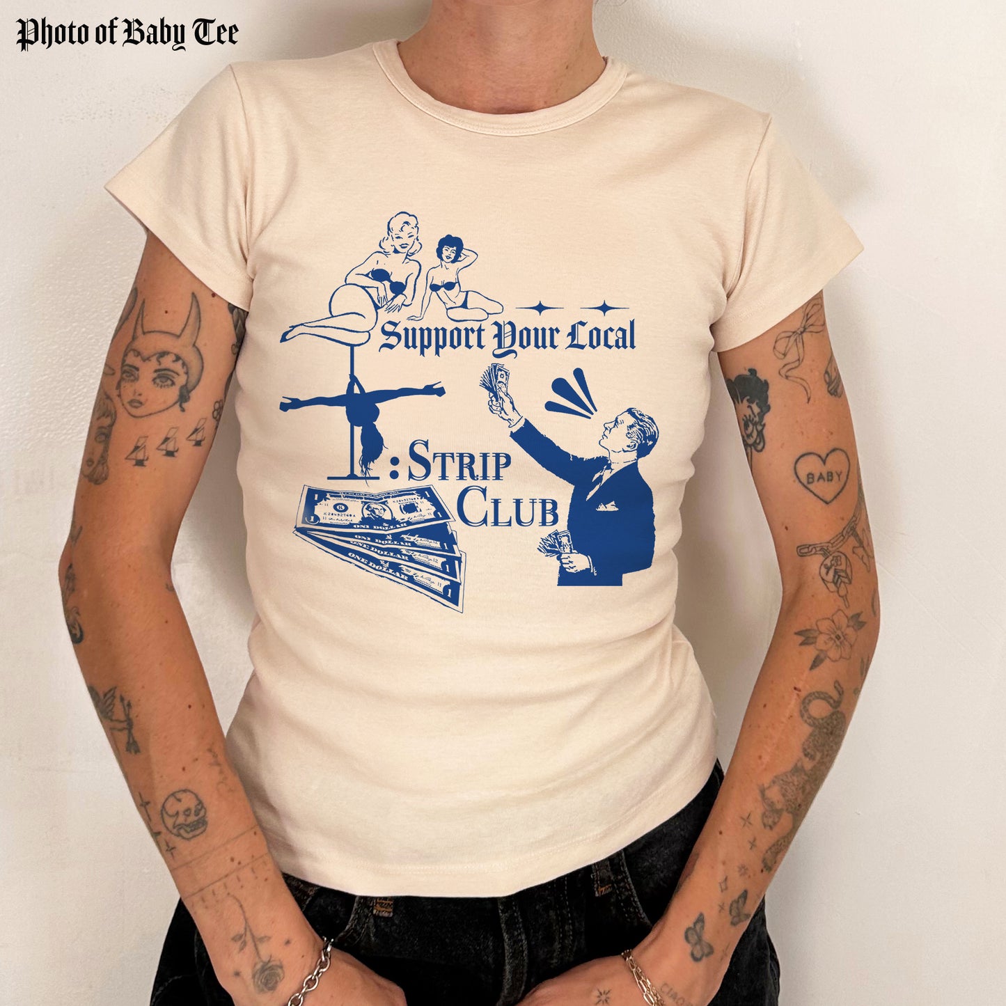 'Support Strippers' Top